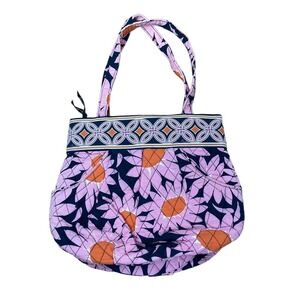 Vera Bradley Morgan Shoulder Bag Love Me Pattern 13" X 11" X 4" Zip Closure
